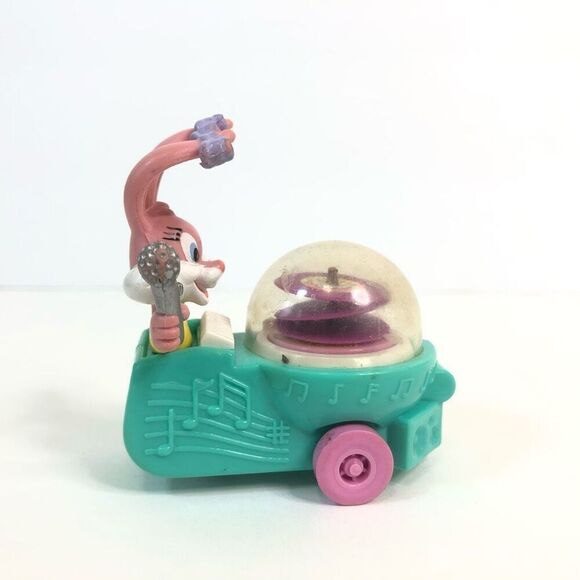 vintage tiny toons adventures rolling babs bunny record player - Picture 4 of 8